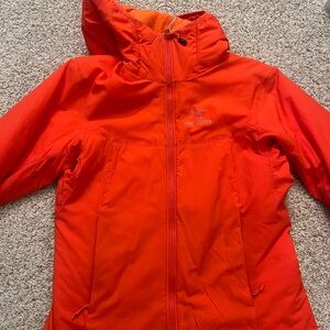 Arc'teryx Women’s Orange Atom Hoody